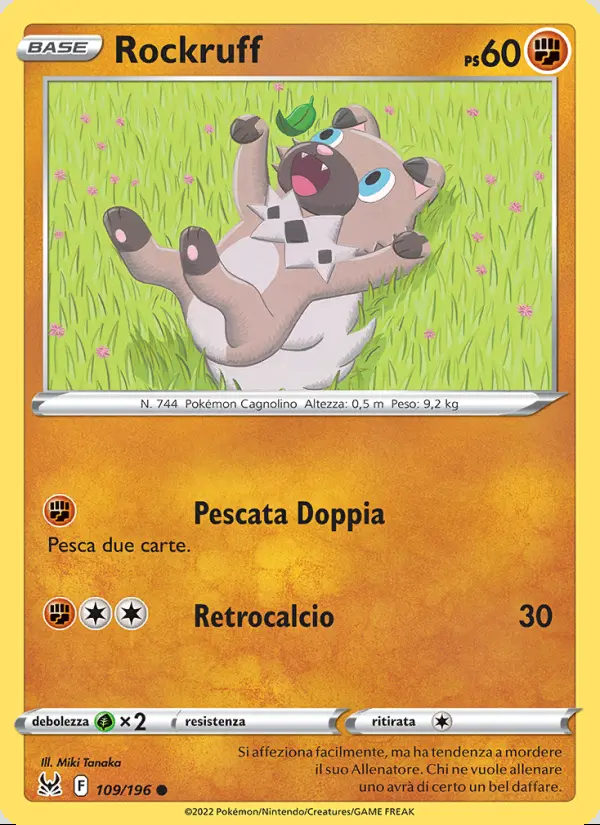 Image of the card Rockruff