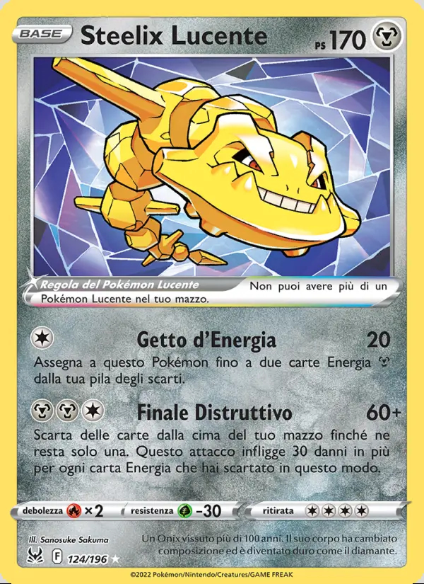 Image of the card Steelix Lucente