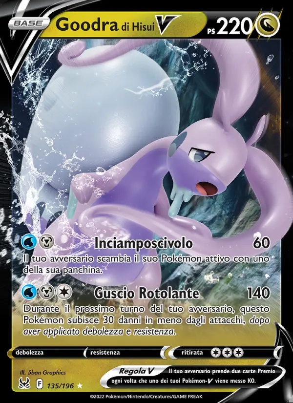 Image of the card Goodra di Hisui V