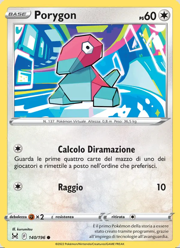 Image of the card Porygon