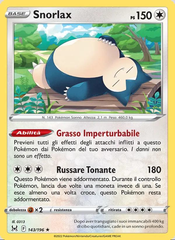 Image of the card Snorlax