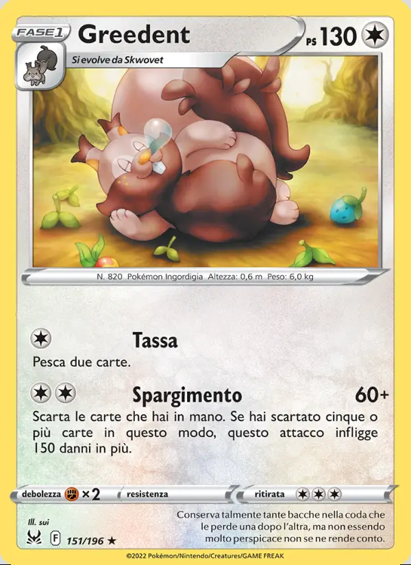 Image of the card Greedent