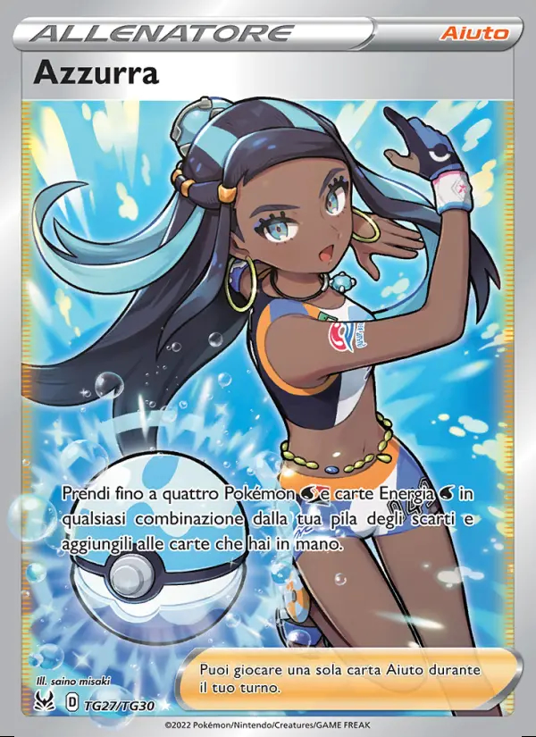 Image of the card Azzurra
