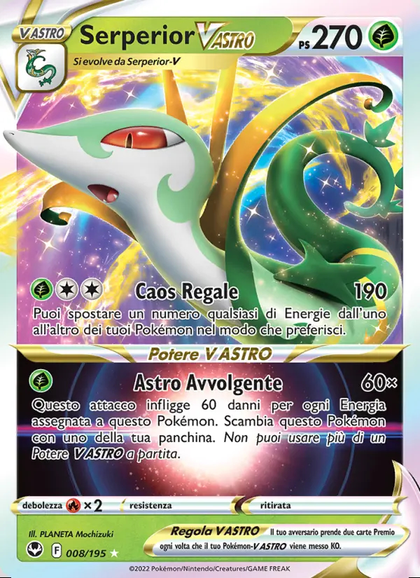 Image of the card Serperior V ASTRO