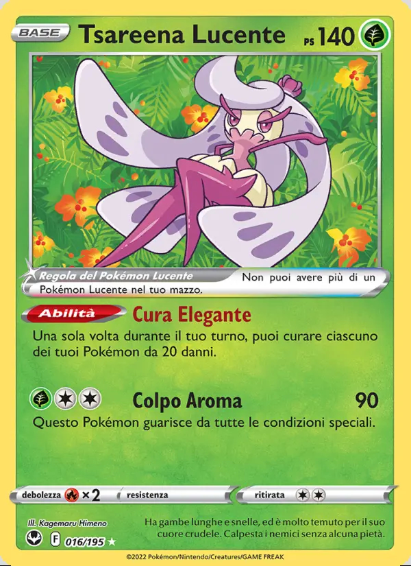 Image of the card Tsareena Lucente