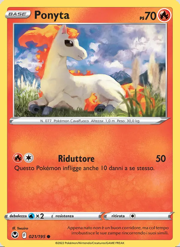 Image of the card Ponyta