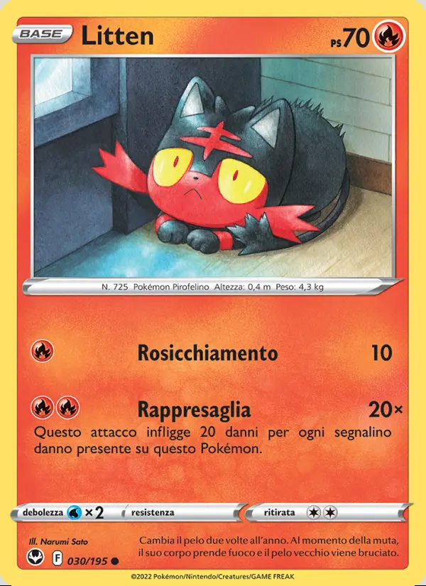 Image of the card Litten