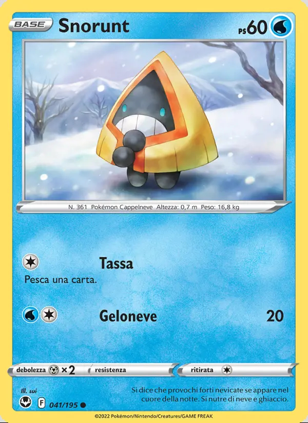 Image of the card Snorunt