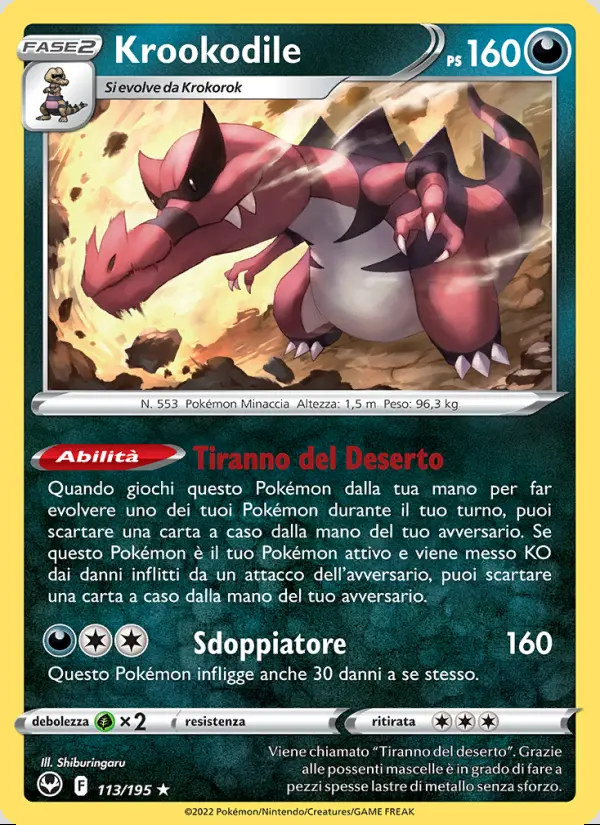 Image of the card Krookodile