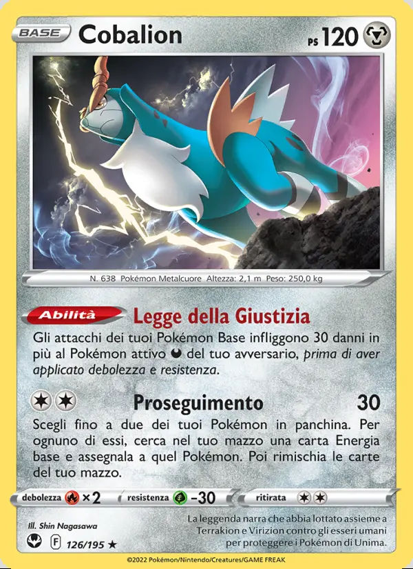 Image of the card Cobalion