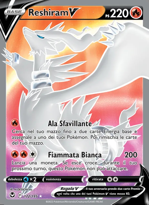 Image of the card Reshiram V