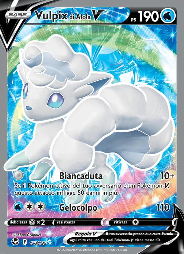 Image of the card Vulpix di Alola V