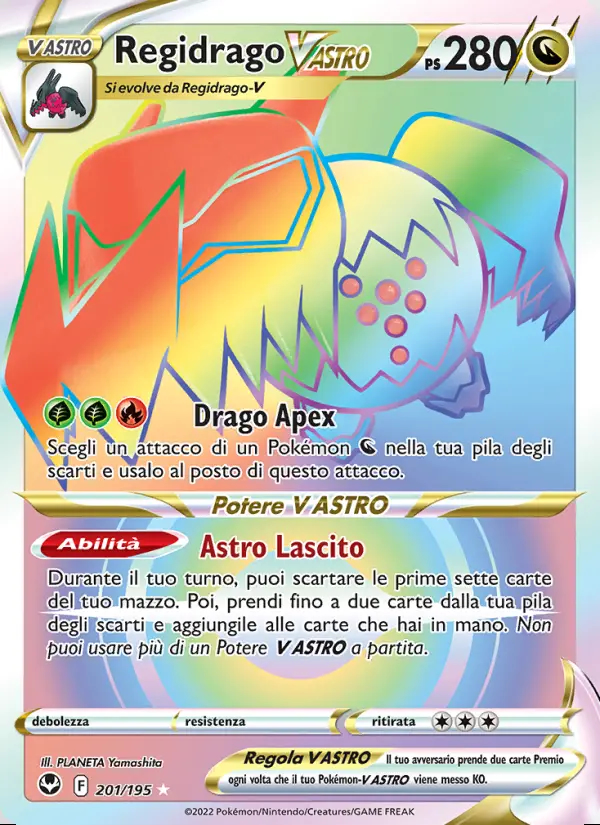 Image of the card Regidrago V ASTRO