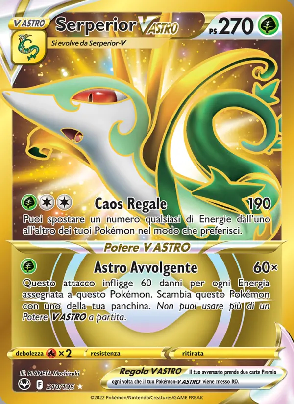 Image of the card Serperior V ASTRO