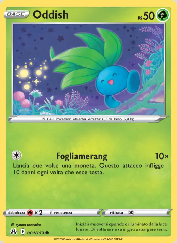 Image of the card Oddish