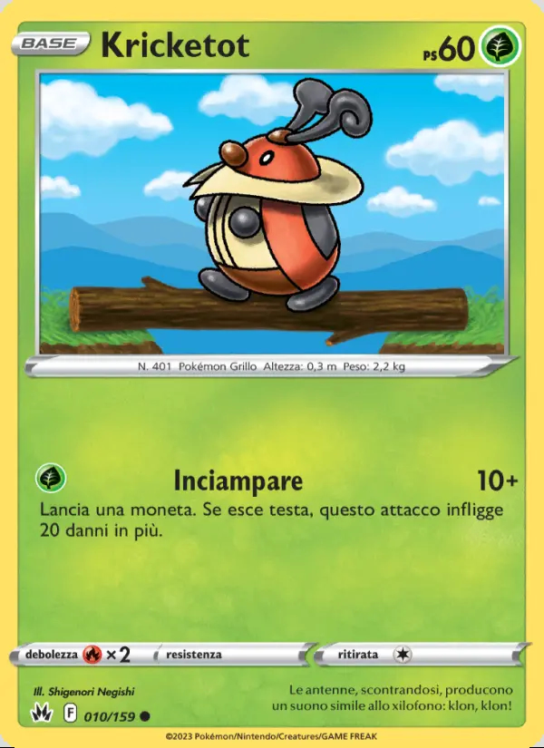 Image of the card Kricketot