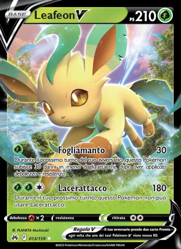 Image of the card Leafeon V