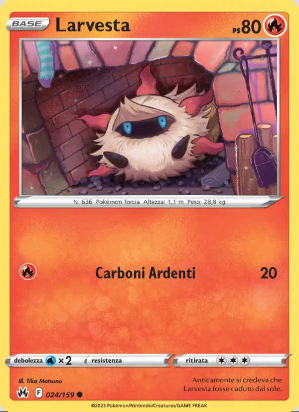 Image of the card Larvesta