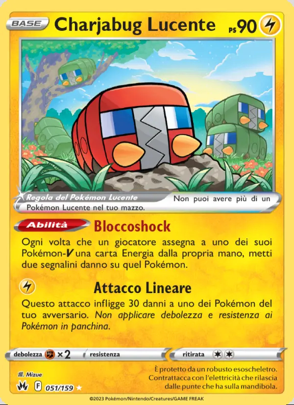 Image of the card Charjabug Lucente