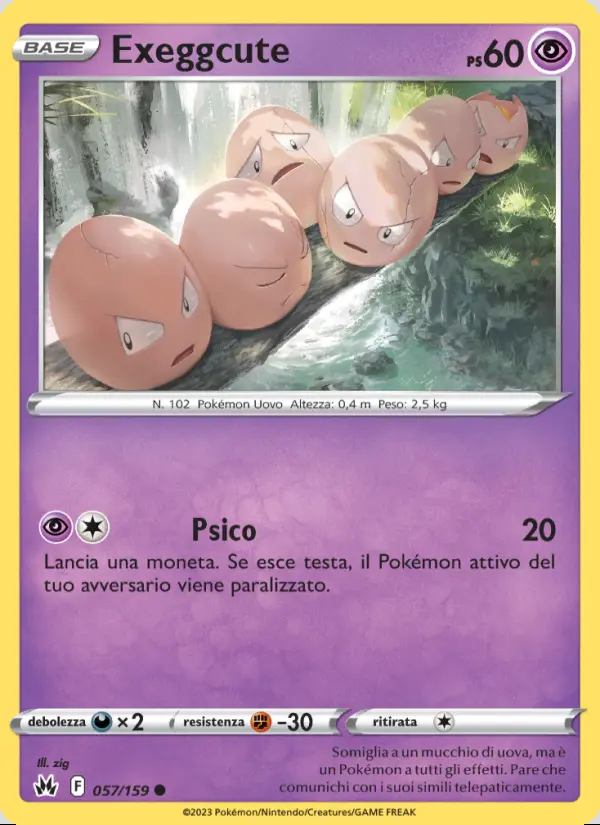 Image of the card Exeggcute