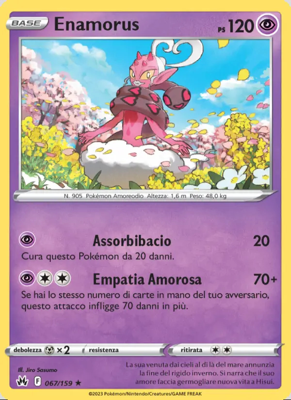 Image of the card Enamorus