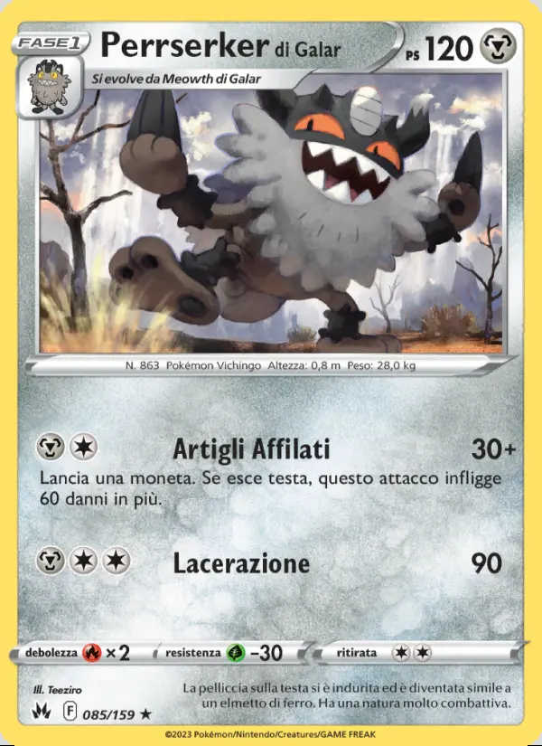 Image of the card Perrserker di Galar