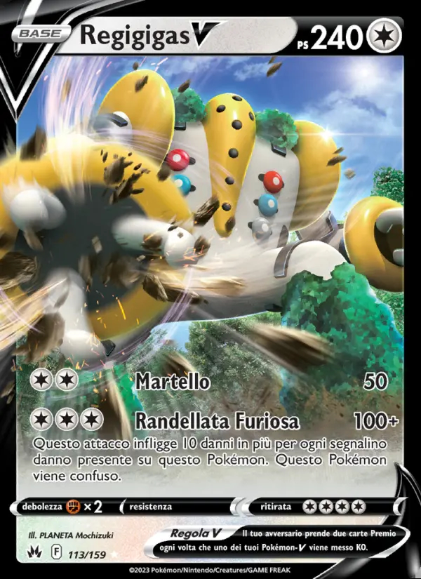 Image of the card Regigigas V