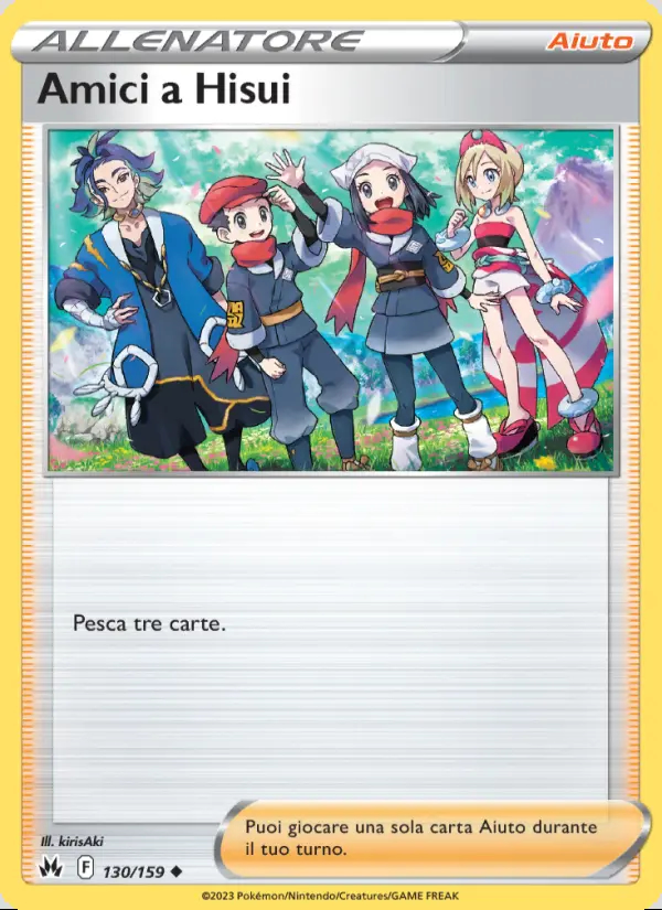 Image of the card Amici a Hisui