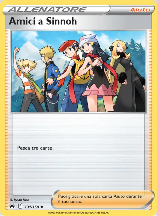 Image of the card Amici a Sinnoh