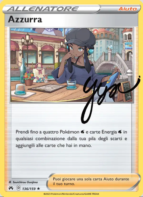 Image of the card Azzurra