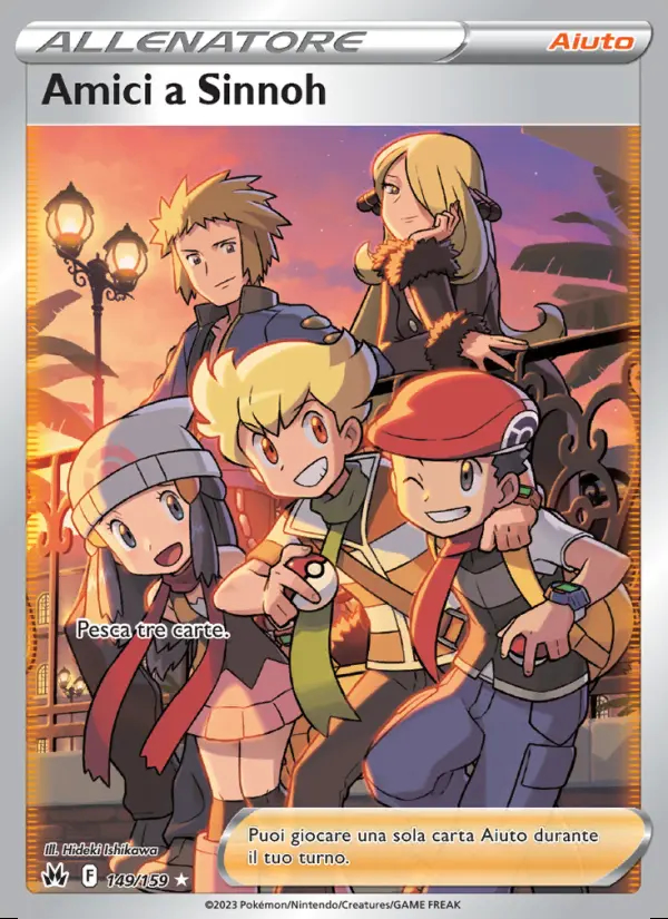 Image of the card Amici a Sinnoh