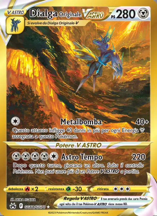 Image of the card Dialga Originale V ASTRO