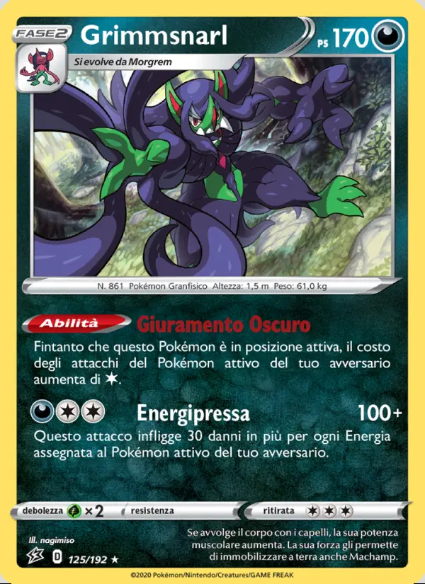 Image of the card Grimmsnarl