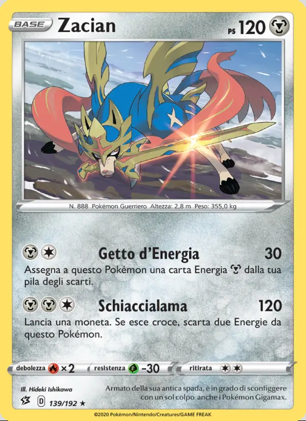 Image of the card Zacian