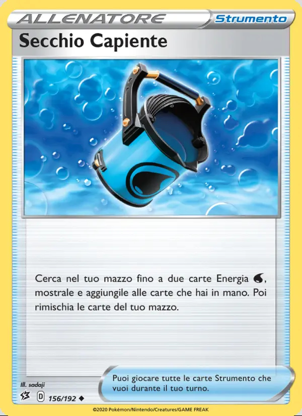 Image of the card Secchio Capiente