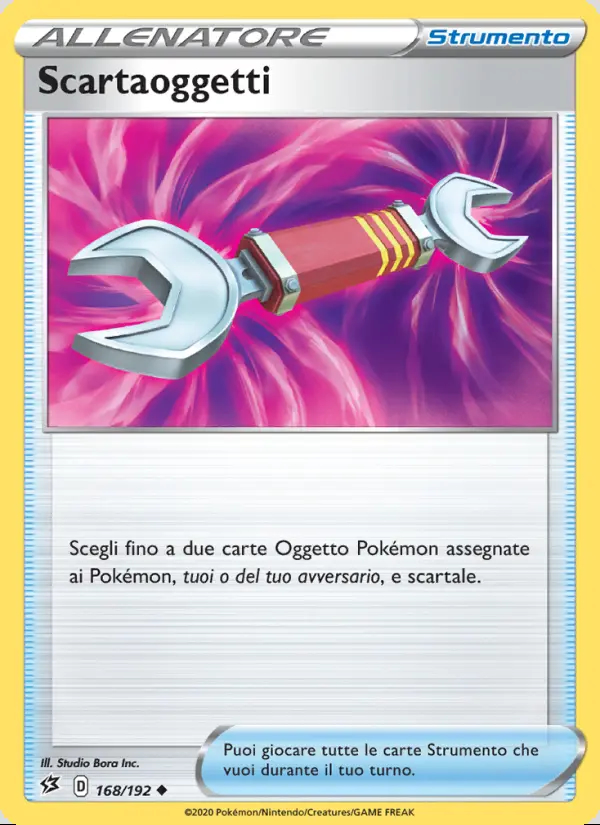 Image of the card Scartaoggetti