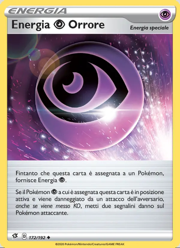 Image of the card Energia Psychic Orrore