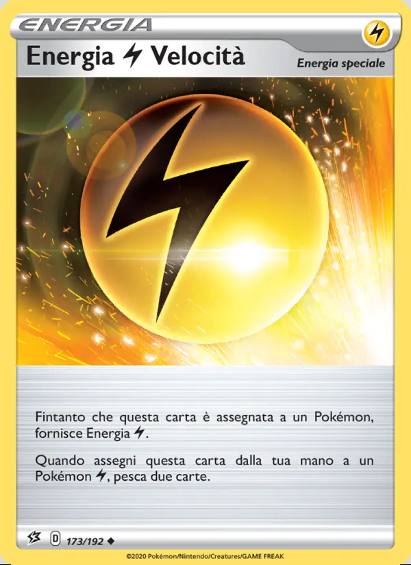 Image of the card Energia Lightning Velocità
