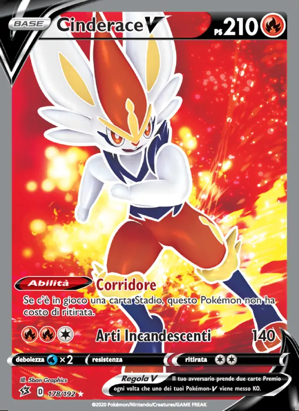 Image of the card Cinderace V