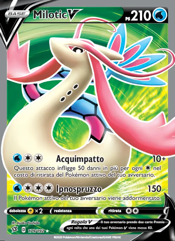 Image of the card Milotic V
