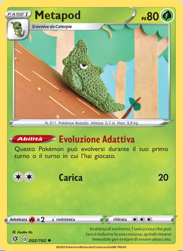 Image of the card Metapod