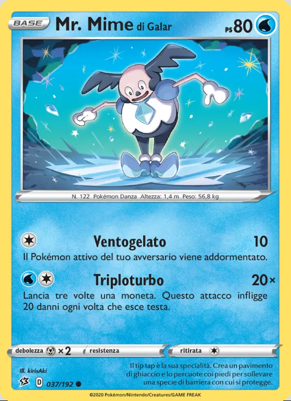 Image of the card Mr. Mime di Galar