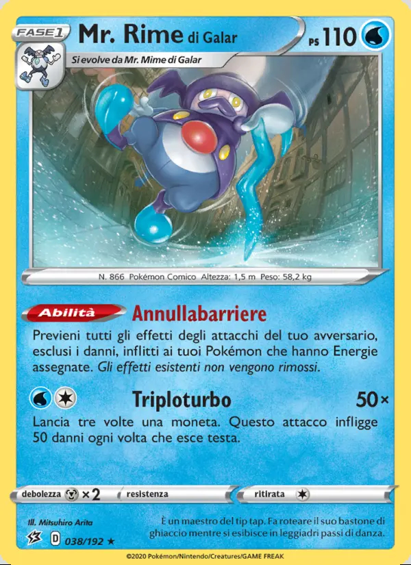 Image of the card Mr. Rime di Galar