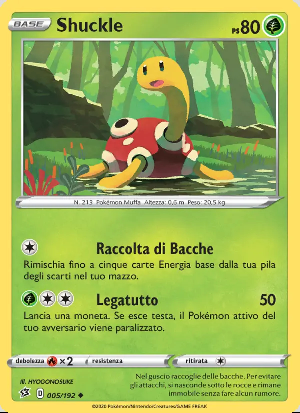 Image of the card Shuckle