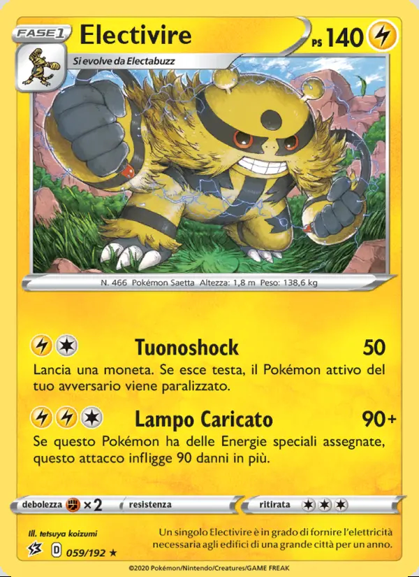 Image of the card Electivire