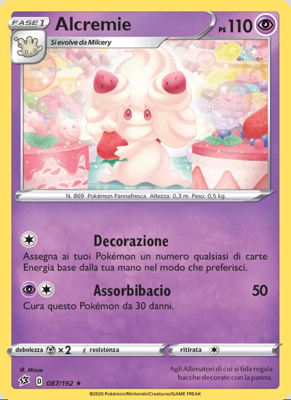 Image of the card Alcremie