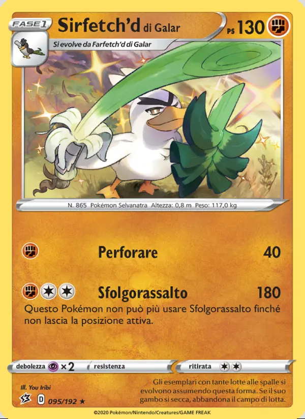 Image of the card Sirfetch'd di Galar