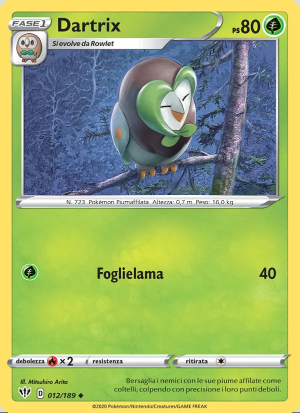 Image of the card Dartrix