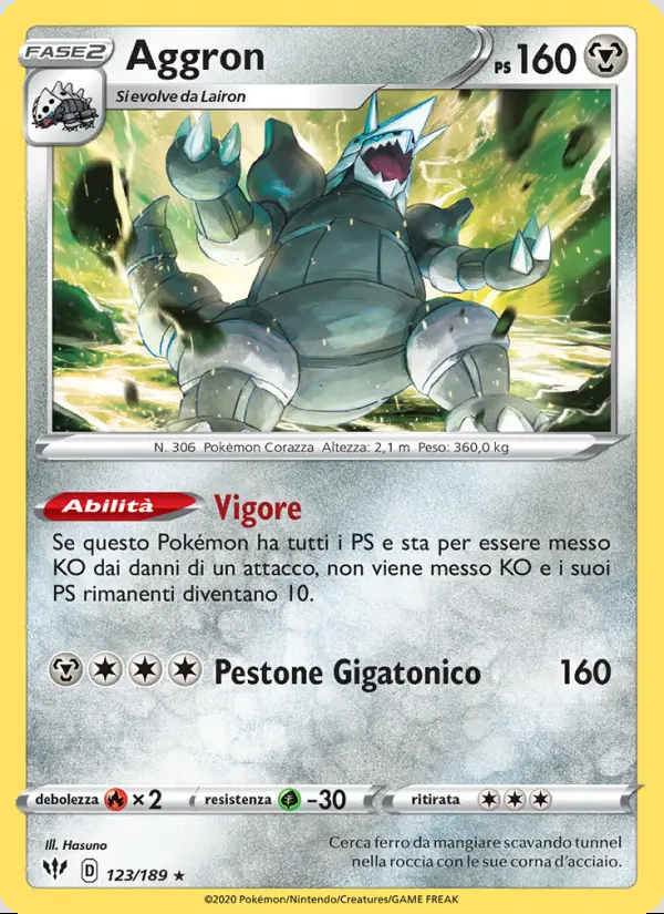 Image of the card Aggron