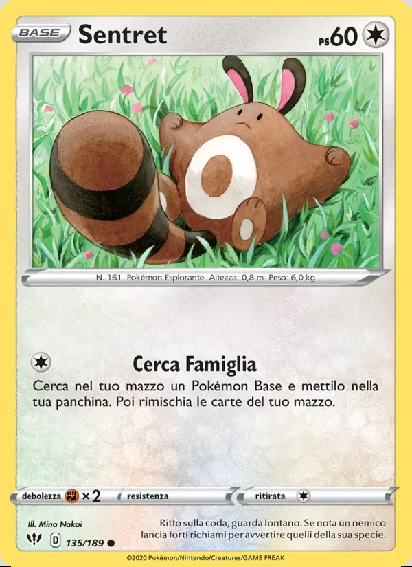 Image of the card Sentret